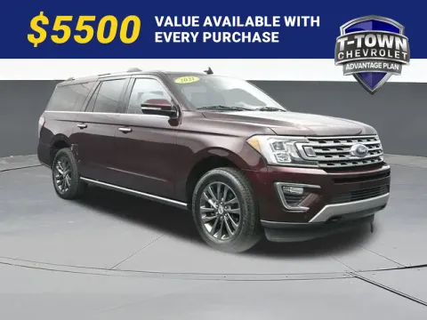 Red 2021 Ford Expedition Max Limited for sale in Tulsa, OK