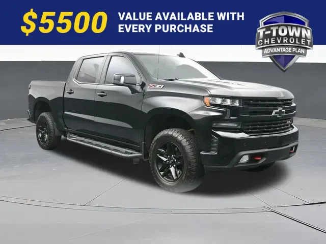 Black 2020 Chevrolet Silverado 1500 LT Trail Boss for sale in Tulsa, OK