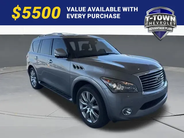 Gray 2014 INFINITI QX80 for sale in Tulsa, OK