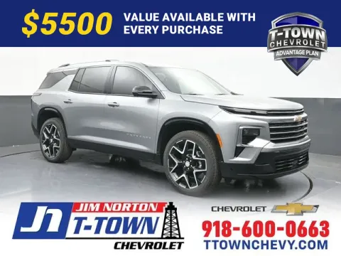 Gray 2026 Chevrolet Traverse High Country for sale in Tulsa, OK