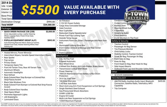 2014 Dodge Durango SXT for sale in Tulsa, OK