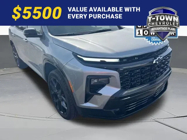 Gray 2024 Chevrolet Traverse RS for sale in Tulsa, OK