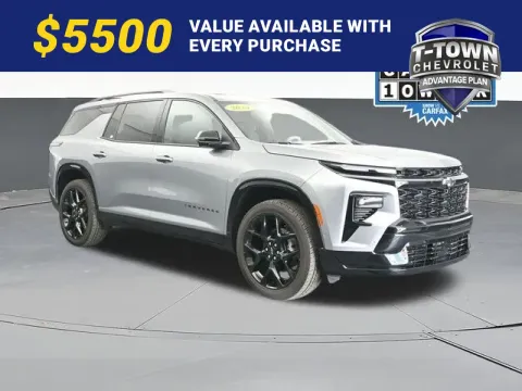 Gray 2024 Chevrolet Traverse RS for sale in Tulsa, OK