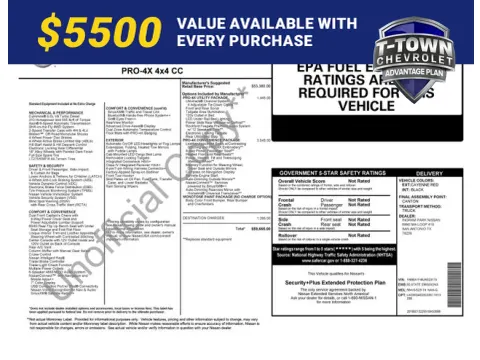 Red 2018 Nissan Titan XD PRO-4X for sale in Tulsa, OK