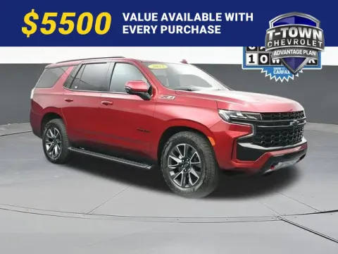 Red 2023 Chevrolet Tahoe Z71 for sale in Tulsa, OK