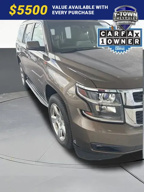 Brown 2015 Chevrolet Tahoe LT for sale in Tulsa, OK