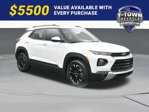 White 2022 Chevrolet TrailBlazer LT for sale in Tulsa, OK