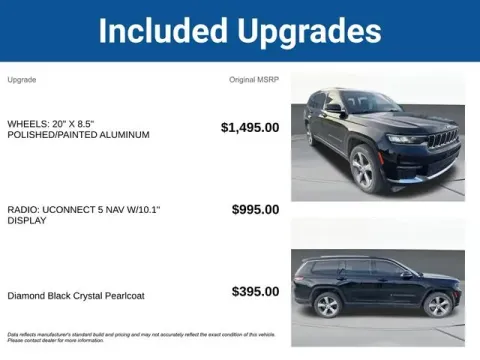 More photos of 2021 Jeep Grand Cherokee L Limited at Jim Norton T-Town Chevrolet, OK