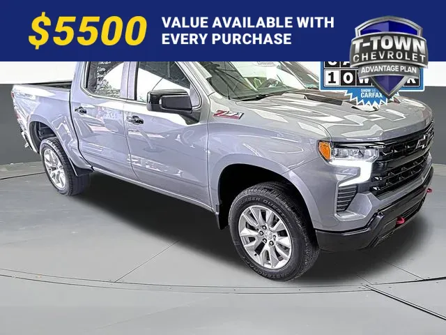 Gray 2023 Chevrolet Silverado 1500 LT Trail Boss for sale in Tulsa, OK