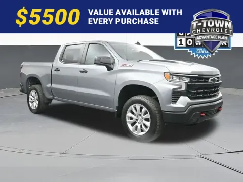 Gray 2023 Chevrolet Silverado 1500 LT Trail Boss for sale in Tulsa, OK