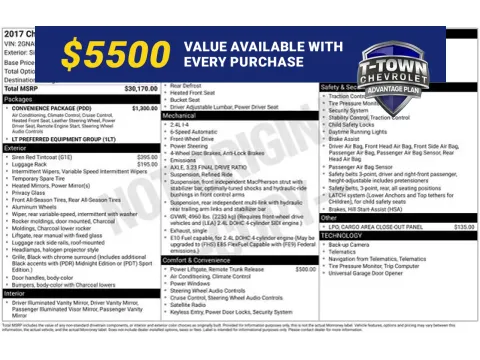 Red 2017 Chevrolet Equinox LT for sale in Tulsa, OK