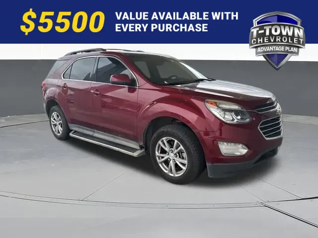 Red 2017 Chevrolet Equinox LT for sale in Tulsa, OK