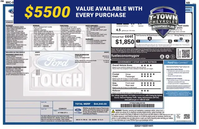 Gray 2021 Ford Ranger Lariat for sale in Tulsa, OK