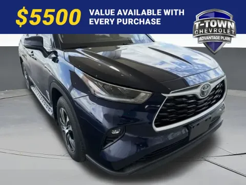 Green 2021 Toyota Highlander XLE for sale in Tulsa, OK