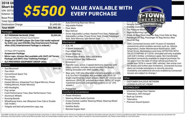 Black 2018 GMC Sierra 1500 SLT for sale in Tulsa, OK