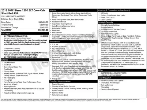 Another view of 2018 GMC Sierra 1500 SLT for sale in Tulsa, OK at Jim Norton T-Town Chevrolet