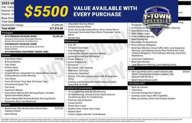 Black 2023 GMC Yukon AT4 for sale in Tulsa, OK