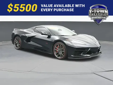Black 2023 Chevrolet Corvette Stingray for sale in Tulsa, OK