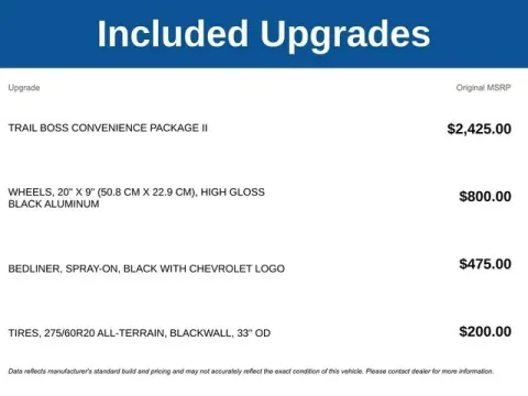 Another view of 2026 Chevrolet Colorado Trail Boss for sale in Tulsa, OK at Jim Norton T-Town Chevrolet