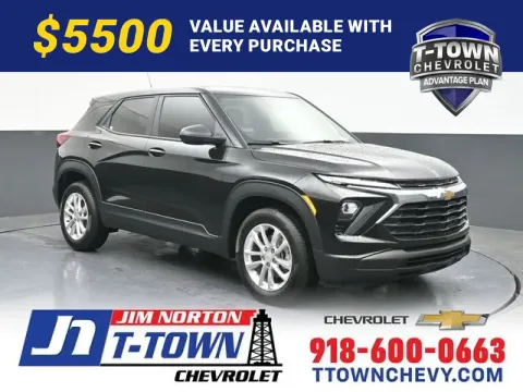 Black 2026 Chevrolet TrailBlazer LS for sale in Tulsa, OK