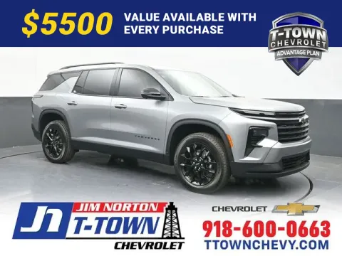 Gray 2026 Chevrolet Traverse LT for sale in Tulsa, OK