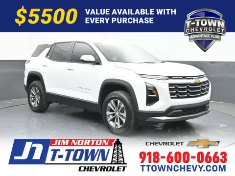 White 2026 Chevrolet Equinox LT for sale in Tulsa, OK