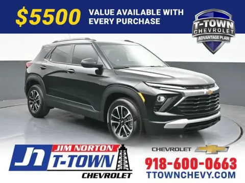 Black 2026 Chevrolet TrailBlazer LT for sale in Tulsa, OK
