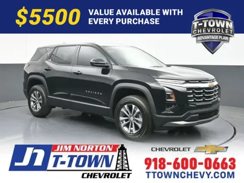 Black 2026 Chevrolet Equinox LT for sale in Tulsa, OK