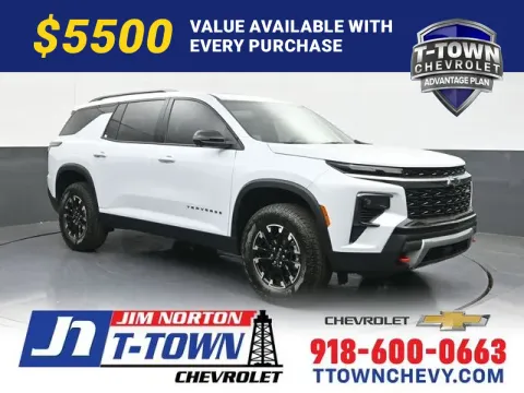 White 2026 Chevrolet Traverse Z71 for sale in Tulsa, OK