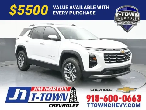 White 2026 Chevrolet Equinox LT for sale in Tulsa, OK