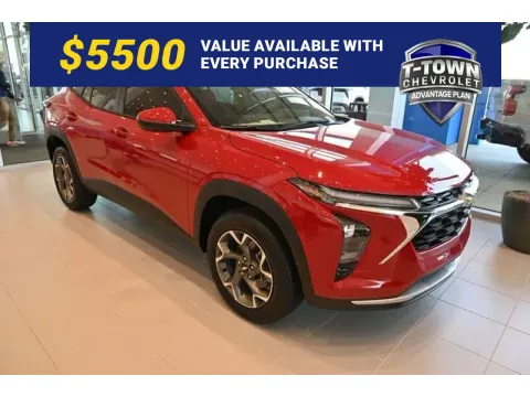 Red 2026 Chevrolet Trax LT for sale in Tulsa, OK