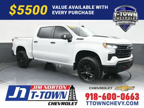 White 2026 Chevrolet Silverado 1500 LT Trail Boss for sale in Tulsa, OK