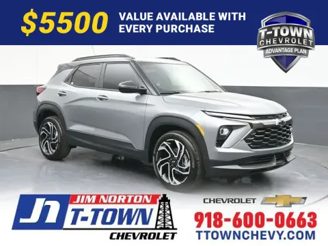 Gray 2026 Chevrolet TrailBlazer RS for sale in Tulsa, OK