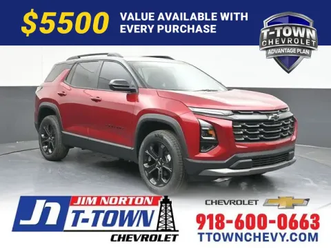 Red 2026 Chevrolet Equinox LT for sale in Tulsa, OK