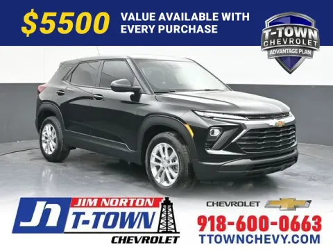 Black 2026 Chevrolet TrailBlazer LS for sale in Tulsa, OK