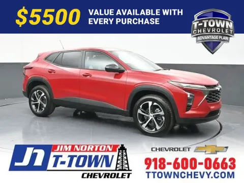 Red 2026 Chevrolet Trax 1RS for sale in Tulsa, OK