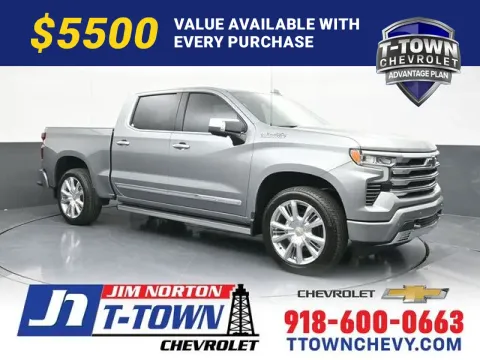 Gray 2026 Chevrolet Silverado 1500 High Country for sale in Tulsa, OK