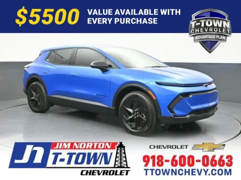 Blue 2026 Chevrolet Equinox EV LT for sale in Tulsa, OK