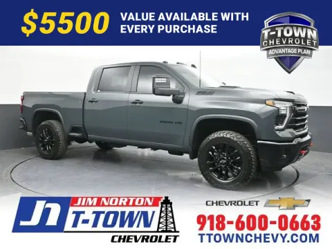 Gray 2026 Chevrolet Silverado 2500HD LT for sale in Tulsa, OK