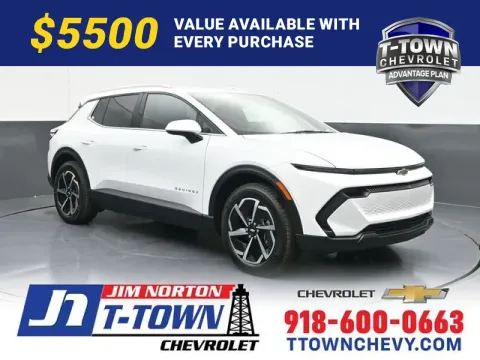 White 2026 Chevrolet Equinox EV LT for sale in Tulsa, OK
