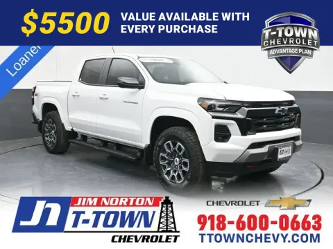 White 2025 Chevrolet Colorado Z71 for sale in Tulsa, OK