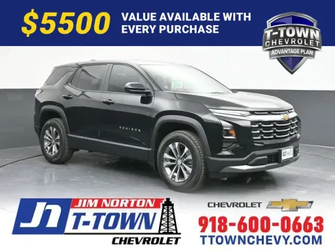 Black 2026 Chevrolet Equinox LT for sale in Tulsa, OK