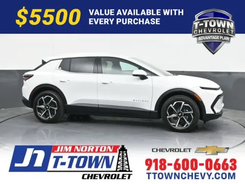 White 2026 Chevrolet Equinox EV LT for sale in Tulsa, OK