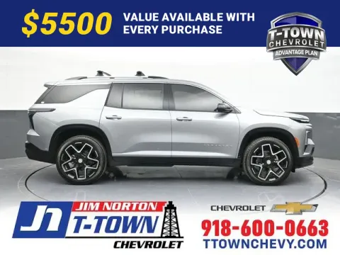 Gray 2025 Chevrolet Traverse High Country for sale in Tulsa, OK