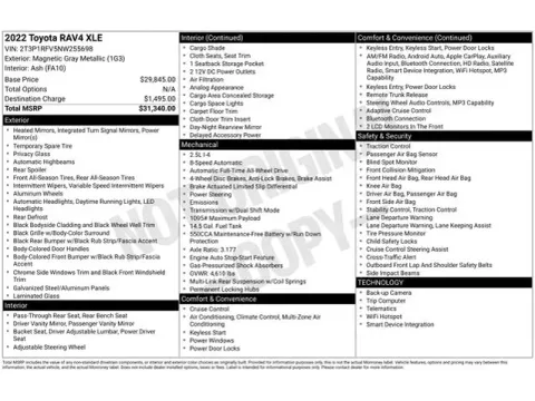 Another view of 2022 Toyota RAV4 XLE for sale in Tulsa, OK at Jim Norton T-Town Chevrolet