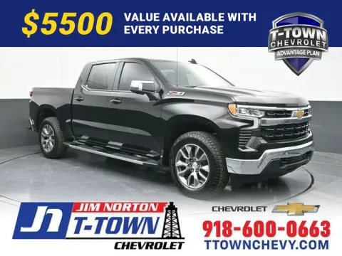Black 2026 Chevrolet Silverado 1500 LT for sale in Tulsa, OK