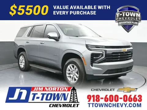 Gray 2026 Chevrolet Tahoe LS for sale in Tulsa, OK