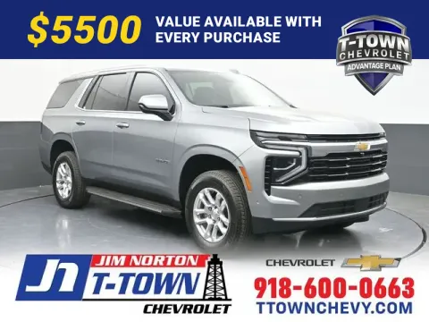 Gray 2026 Chevrolet Tahoe LS for sale in Tulsa, OK