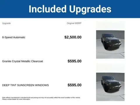 More photos of 2024 Jeep Wrangler Sport at Jim Norton T-Town Chevrolet, OK