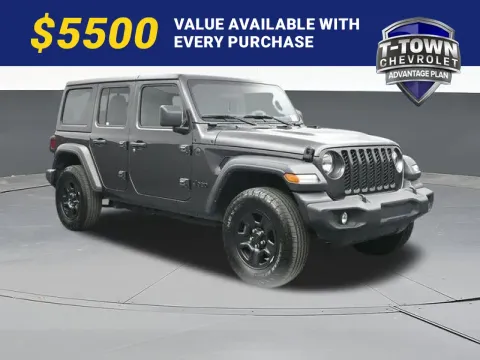 Gray 2024 Jeep Wrangler Sport for sale in Tulsa, OK